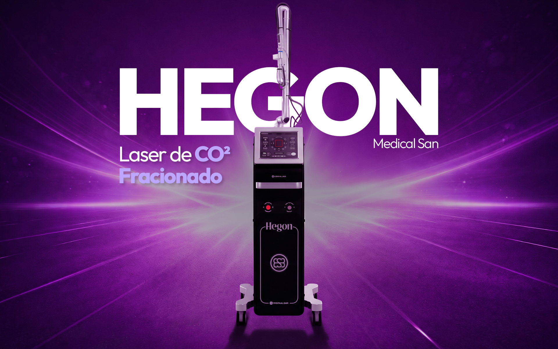 hegon laser de co² fracionado da medical san